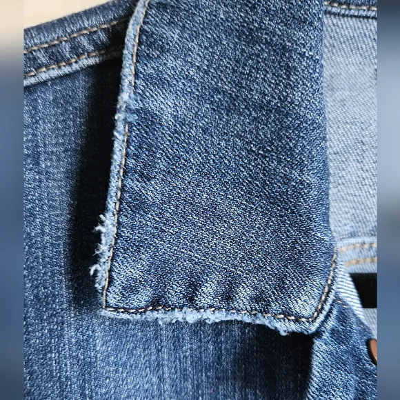 NWOT,♧Lucky Brand♧ Blue Denim Jacket, Size S, NWOT - Picture 3 of 9